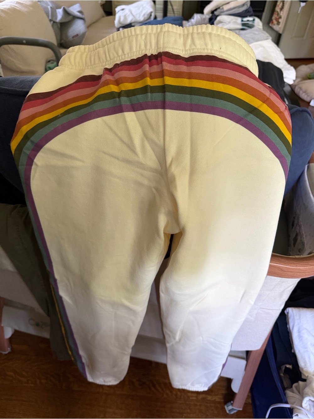 Marine Layer Anytime Rainbow Fleece Sweatpant - Picture 6 of 8